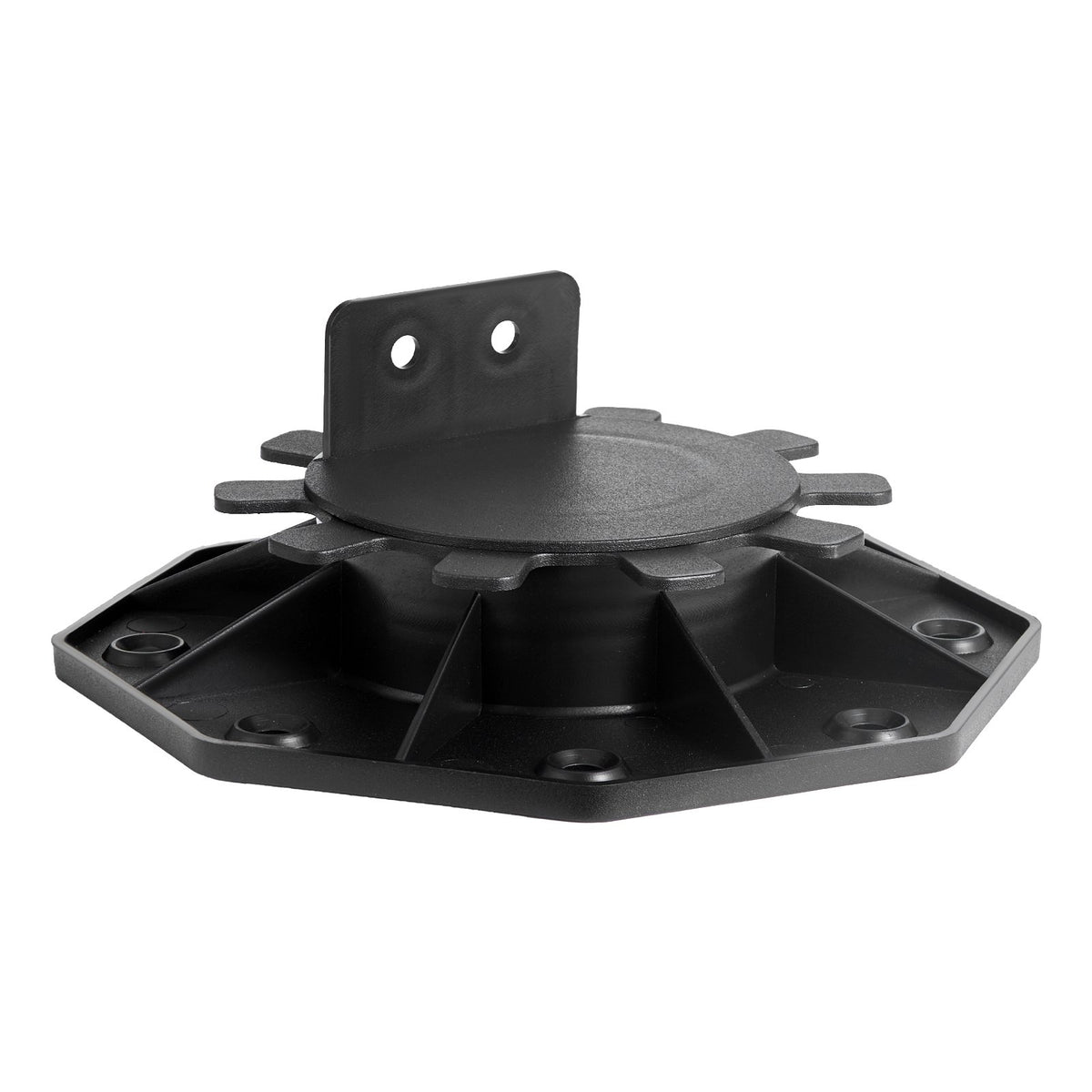 VEVOR Deck Blocks 24 PCS, 2000lbs / 907.18kg Load Capacity Deck Support Plastic Pedestal Paver, Raising 1.18 - 2.36 inch / 30 - 60 mm, Height Adjustable Shed Foundation Base for Wood Concrete Metal - DKCZCJZDKC305FCN4001V0 - view 10