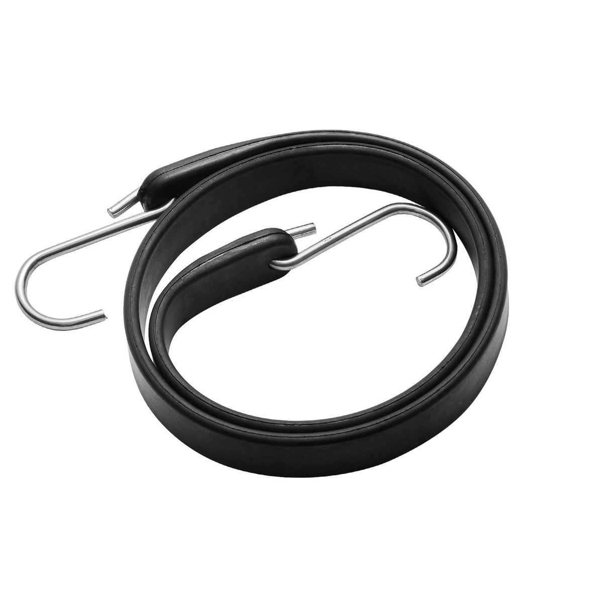 VEVOR 50 Piece Flat Bungee Cord, 19.8 mm Heavy Duty Bungee Straps with Steel S-Hooks, 31" Elastic Bungee Rope for Cargo, Tarps, Trucks and Tent, Black - DLKZD31INCH5OSWMJV0 - view 10
