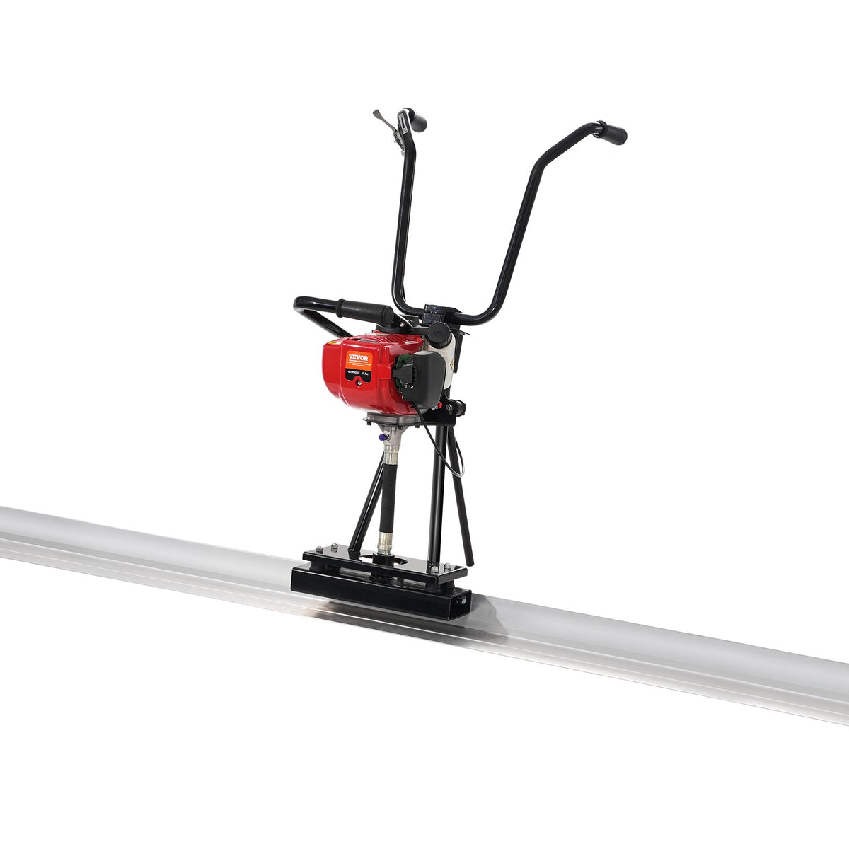 VEVOR Gas Concrete Power Screed, 8ft Aluminum Board Straight Edge Bar Set, 4 Stroke Cement Finishing Vibrating Motor with Height Adjustable Handles, High Efficient Concrete Tools 6500RPM - DLSHNTFZ135HOUXQGV0 - view 10