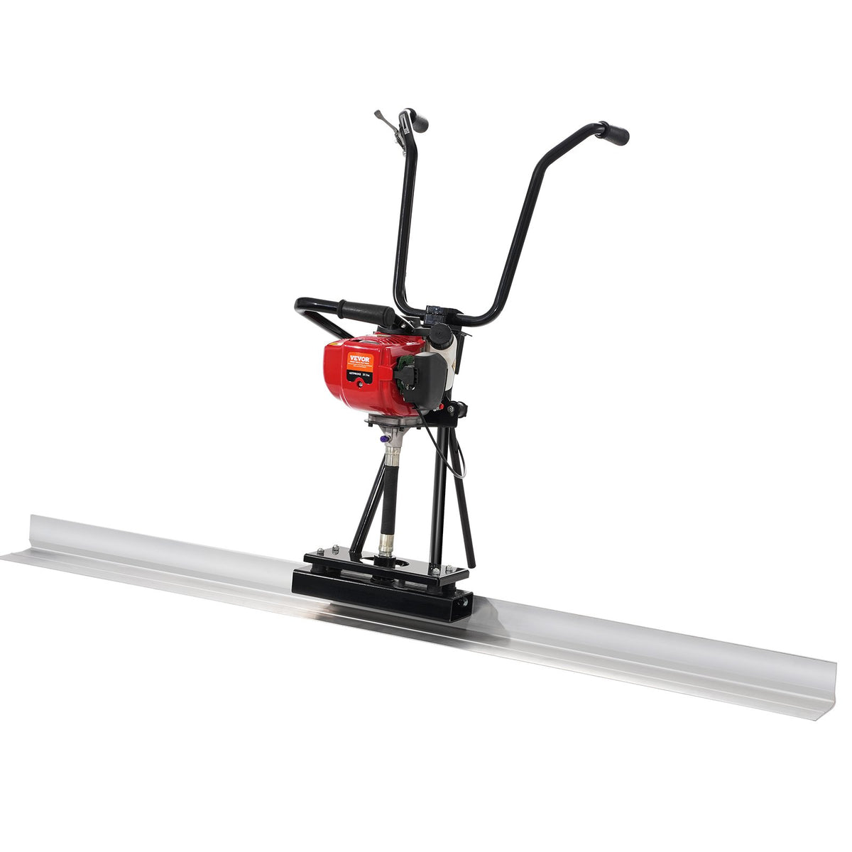 VEVOR Gas Concrete Power Screed, 6ft Aluminum Board Straight Edge Bar Set, 4 Stroke Cement Finishing Vibrating Motor with Height Adjustable Handles, High Efficient Concrete Tools 6500RPM - DLSHNTFZ135HW6BF8V0 - view 10