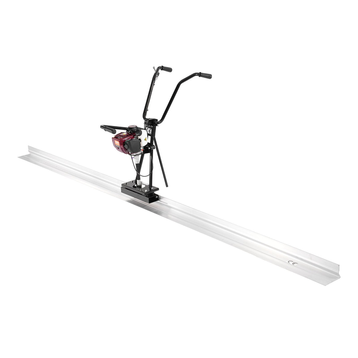 VEVOR Concrete Power Screed, 4 ft Aluminum Board Straight Edge Bar Set, 4 Stroke Cement Finishing Vibrating Motor with Height Adjustable Handles, High Efficient Concrete Tool 6500RPM - DLSHNTFZ4FTS3366S001V0 - view 10