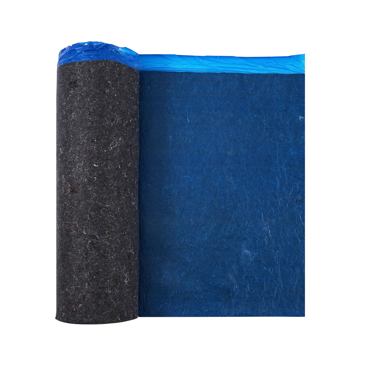 VEVOR Floor Underlayment 400 sq. ft, 3mm Laminate Flooring Padding with Attached Vapor Barrier, Heavy Duty Fiber+PE Film, Soundproofing & Noise Reduction for Vinyl & Wood(2 Rolls x 200 sq. ft) - DMCDLM30MMHSWPGEH001V0 - view 10