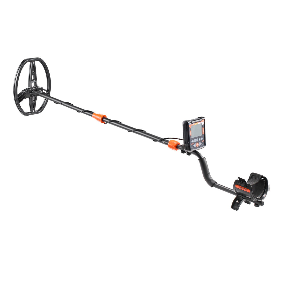 VEVOR Metal Detector for Adults, 10", Professional High Accuracy Gold Detector, IP68 Waterproof Search Coil with Display, Headphones, 5 Modes, Adjustable Length, for Detecting Gold Treasure Hunting - DPJSTCQJB10ID7GHN001V9 - view 10