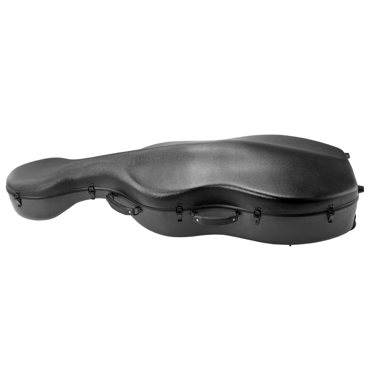 VEVOR 4/4 Full Size Cello Case, Composite Carbon Fiber, Lightweight Portable Travel Carrying Bag, with Plush Lining, Dual Shoulder Straps, Anti-Scratch, Professional Cello-Shape, for Cello, Black - DTQHTQXFHTXWD8QQ8001V0 - view 10
