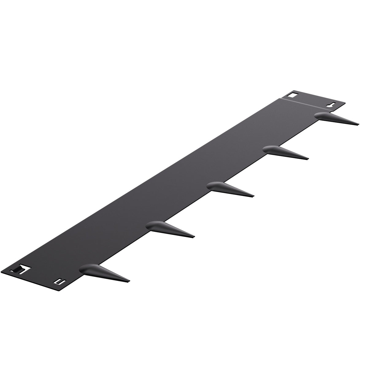 VEVOR Steel Landscape Edging, 5 Packs 39 x 5 in Rust-Resistant Metal Landscape Edging, Bendable Garden Edging Border, Heavy Duty Lawn Edging, Easy-to-Install, Flower Bed Yard Pathway Divider Black - DXGJSPZ5PCS3W4HOLV0 - view 10