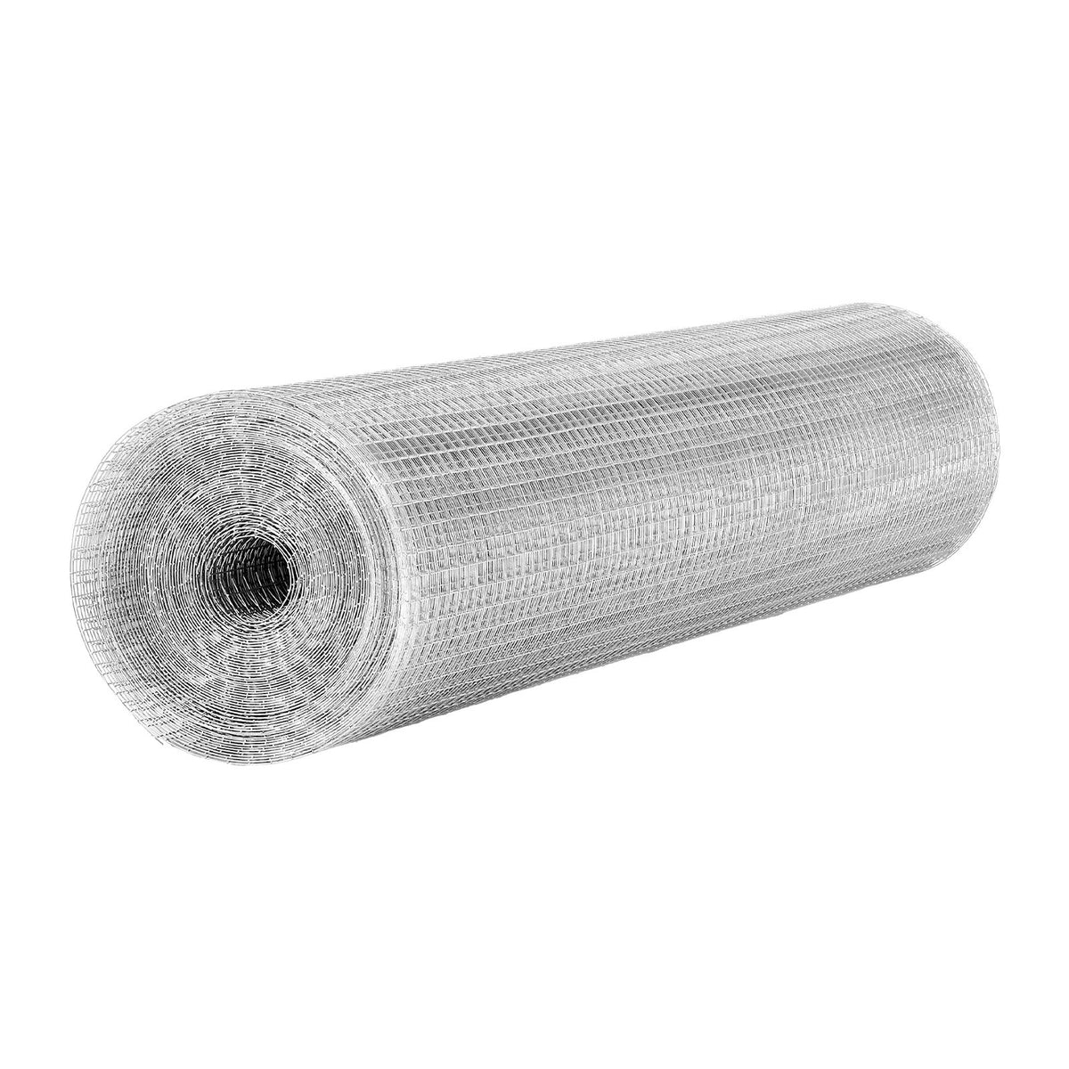 VEVOR Hardware Cloth, 1/2 inch 60 inch x 100 ft 19 Gauge Chicken Wire Fence, Hot-Dip Galvanized After Welding Metal Wire Mesh Roll, Garden Plant Welded Fencing Roll Supports Poultry Netting Cage Fence - DXGSWL19GA60AB0ZO001V0 - view 10