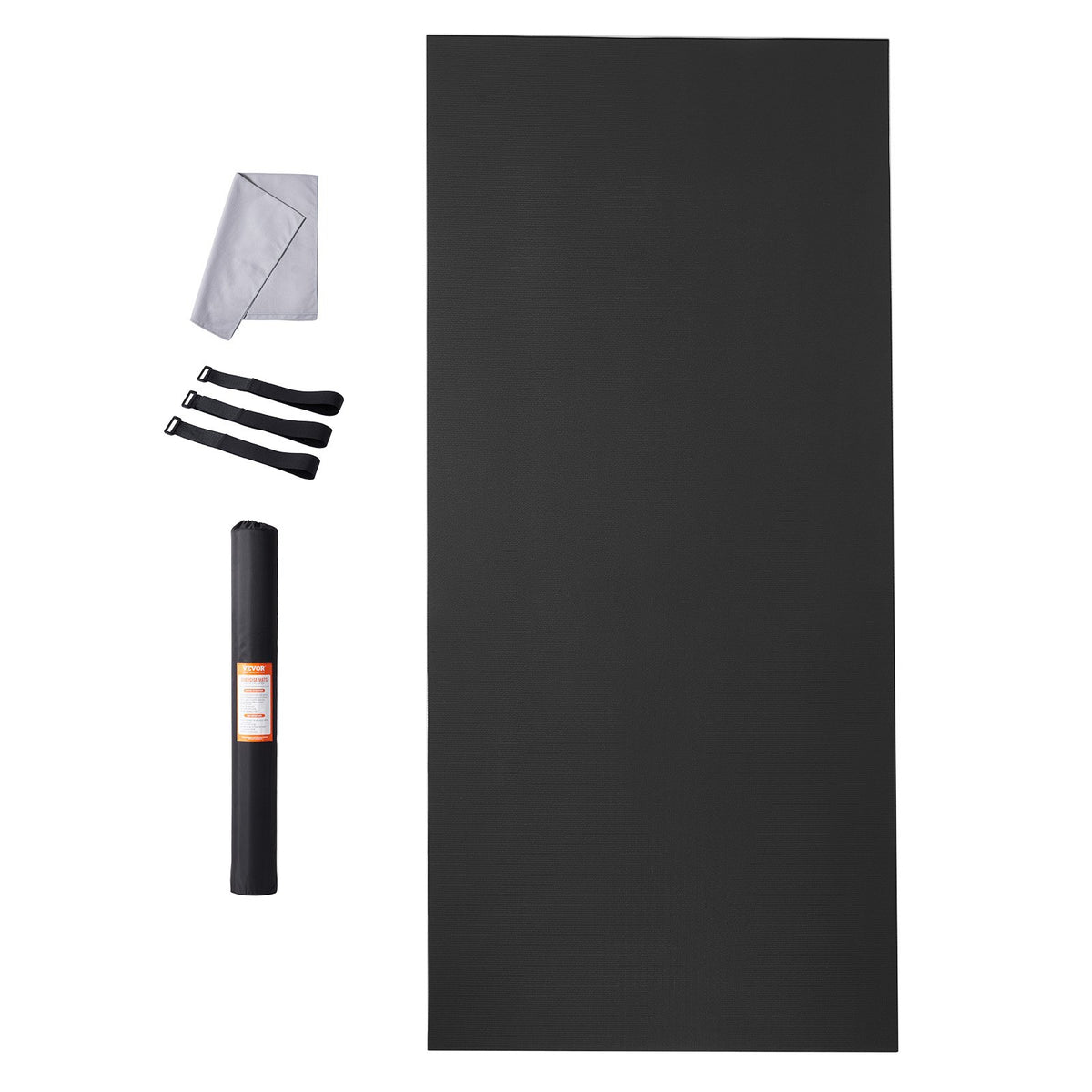 VEVOR Exercise Mat, Non Slip High Density Premium Yoga Mat, Exercise Yoga Mat for Men Women, Fitness & Exercise Mat with Bag & Carry Strap, for All Types of Home Yoga, Pilate & Floor Workout (12x6ft) - DXYJD6YC12YCNHT5EV0 - view 10