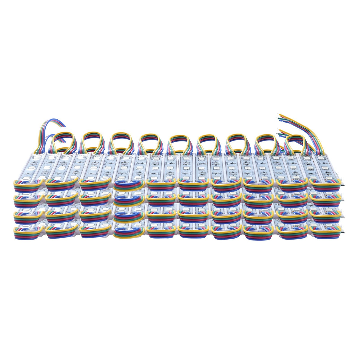 VEVOR 80PCS LED Storefront Lights, 41 ft, LED Module Lights, 5050 SMD 3-LED RGB Color Changing Window Lights with Remote Control for Business Store Window Advertising Letter Signs, IP68 Waterproof - DYKDMMKD5050A5XWPV1 - view 10