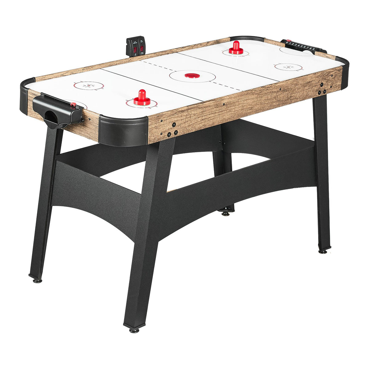 VEVOR 54" Air Hockey Table with Electronic Scorer & High-powered Blower, for Family Game Room, Basements and Home Air Powered Hockey Arcade Game Table Set with Pushers & Pucks, Stable Leg - DYKQGQZ54INCI82WC001V1 - view 10
