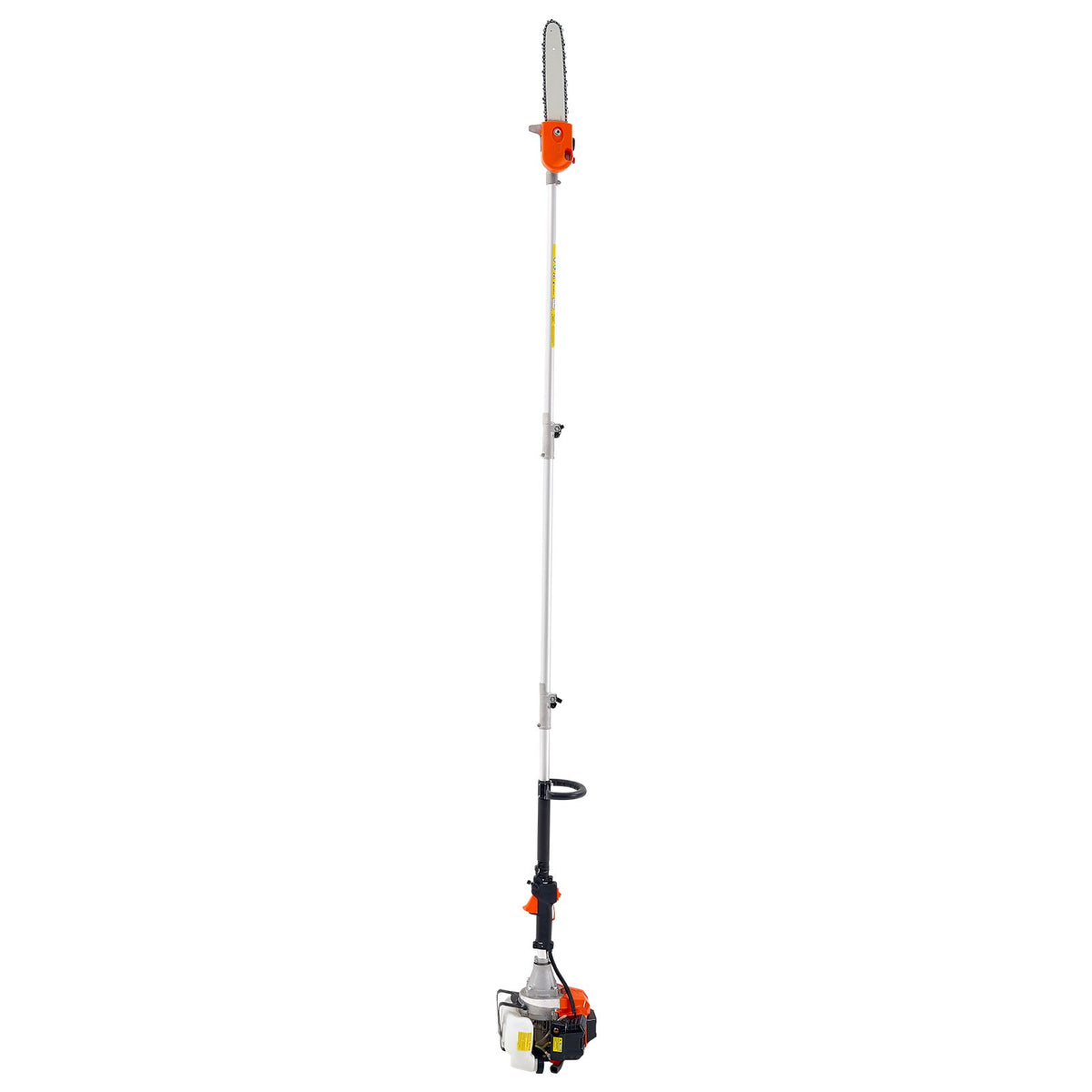 VEVOR Gas Pole Saw, 43CC 2 Stroke Gas Powered Pole Saws with 12 in Cutting Bar, Cordless Tree Trimmer with Rotatable Head, 7.1 to 12 ft Extendable, Powerful Chainsaw for Tree Trimming Pruning - ECCYJ43CC11FFK41F002V0 - view 10