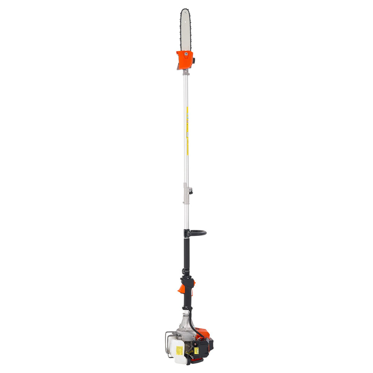 VEVOR Gas Pole Saw, 43CC 2 Stroke Gas Powered Pole Saws with 10 in Cutting Bar, Cordless Tree Trimmer with 30 fl.oz Fuel Tank, 6.8 to 11.7 ft Extendable, Powerful Chainsaw for Tree Trimming Pruning - ECCYJ43CC11FIMEJL002V0 - view 10