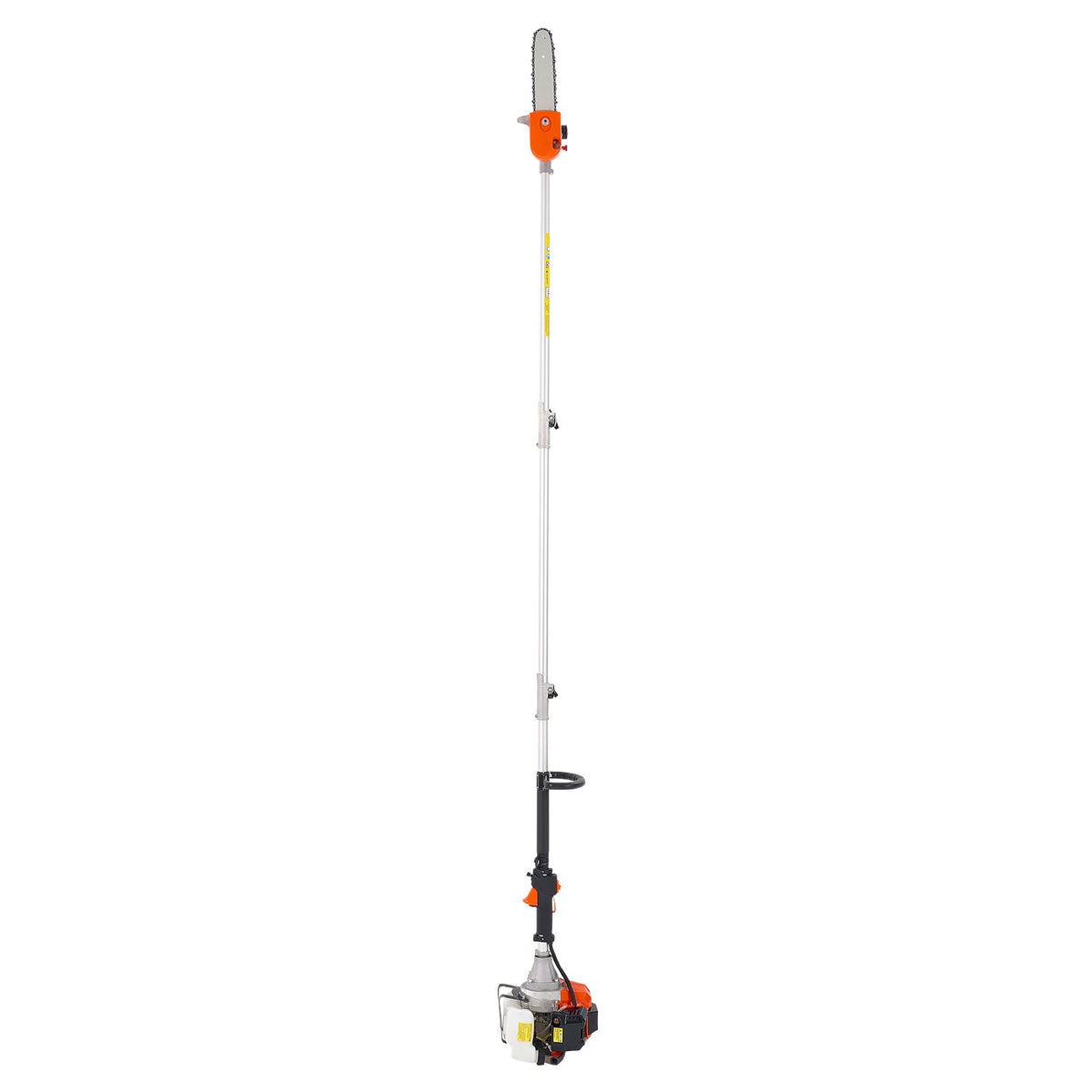 VEVOR Gas Pole Saw, 43CC 2 Stroke Gas Powered Pole Saws with 10 in Cutting Bar, Cordless Tree Trimmer with Rotatable Head, 6.9 to 11.8 ft Extendable, Powerful Chainsaw for Tree Trimming Pruning - ECCYJ43CC11FYPBU6002V0 - view 10