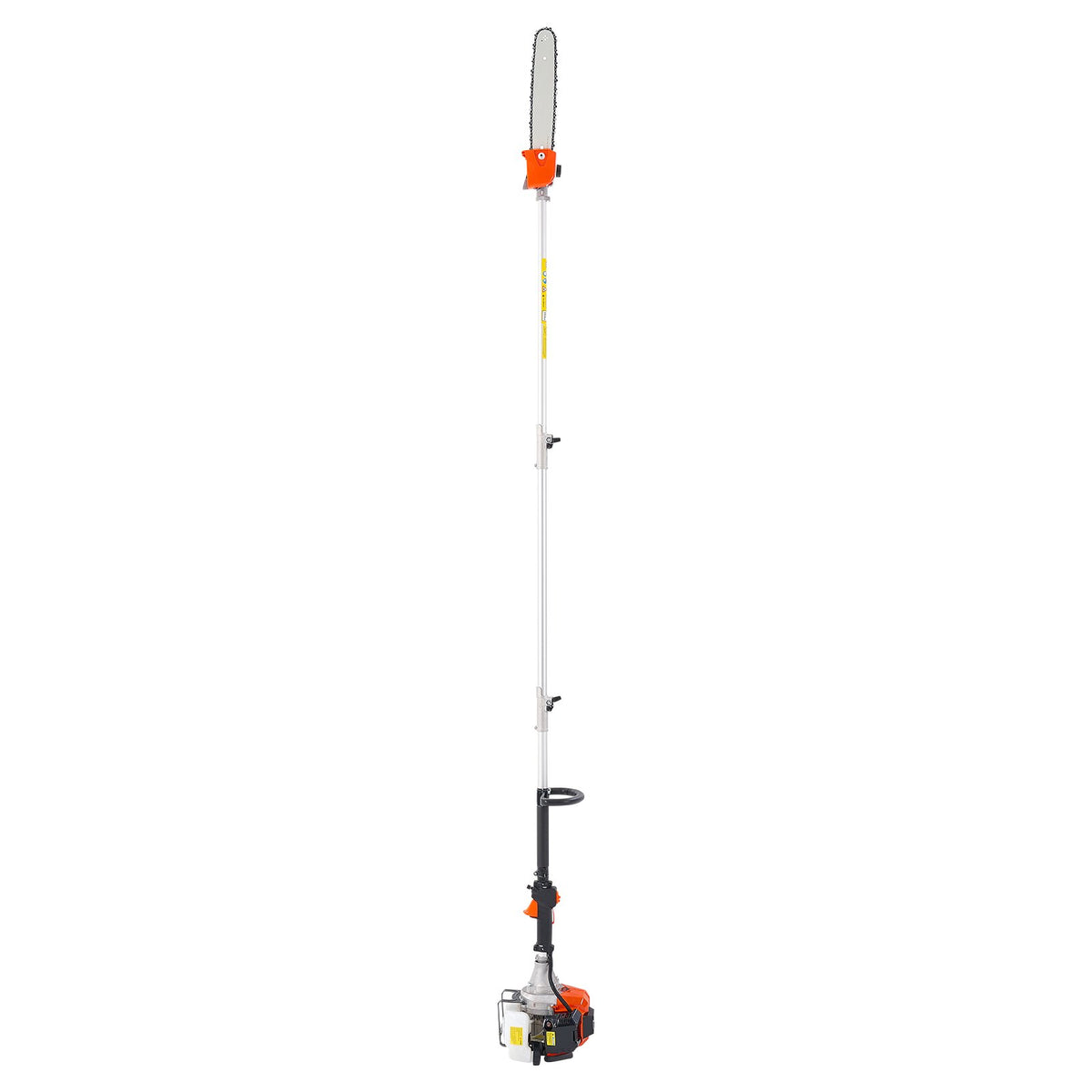 VEVOR Gas Pole Saw, 52CC 2 Stroke Gas Powered Pole Saws with 14 in Cutting Bar, Cordless Tree Trimmer with 30 fl.oz Fuel Tank, 7.2 to 10 ft Extendable, Powerful Chainsaw for Tree Trimming Pruning - ECCYJ52CC10F11LQ9002V0 - view 10