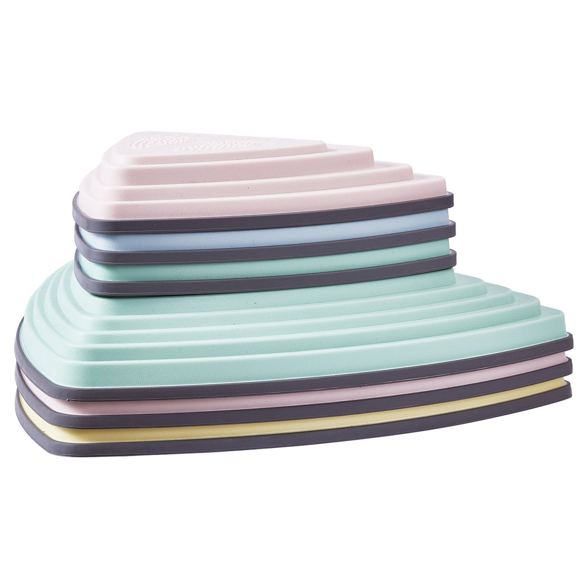 VEVOR Balance Stepping Stones for Kids, 6 PCS, Up to 220 lbs, Non-Slip Toddlers Sensory Stepping Stones, Obstacle Course Coordination Game Toys Indoor or Outdoor Play for Children Aged 3 4 5 6 7 8+ - ETPHDJSJHKSJLWFRDV0 - view 10