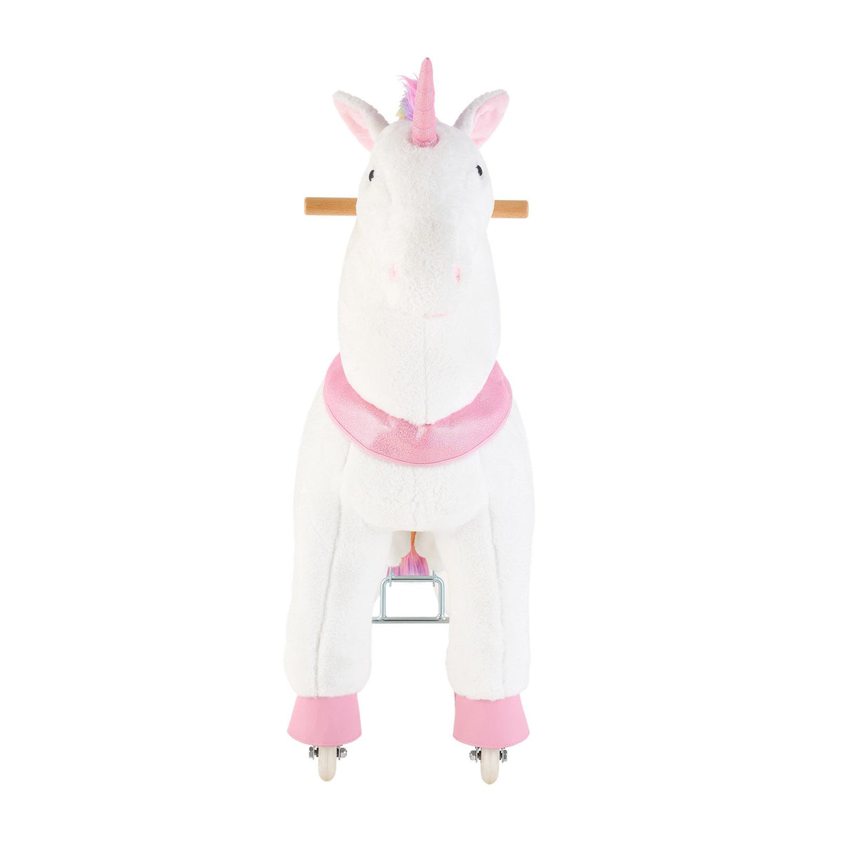 VEVOR Ride On Horse, Riding Unicorn Toys for Kids, No Battery Required, Smooth Wheels with Anti-Roll Stop Ring, Upgraded Raised Seat, Handles, Sturdy Pedals, 176 lbs Max Load Capacity for Ages 6+ - ETQCMGMKWTLB2Q67Z001V9 - view 10