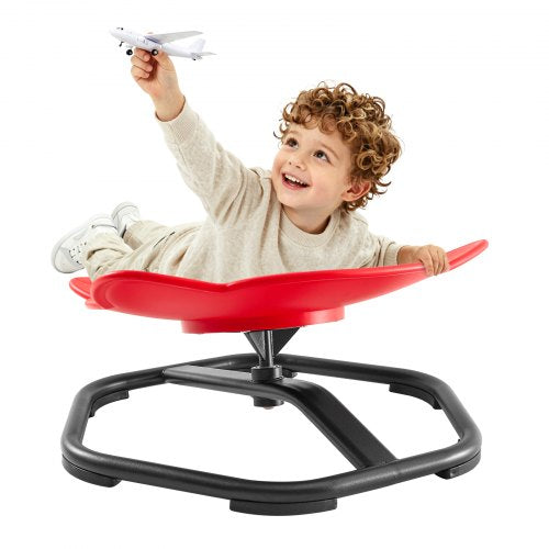 VEVOR Spinning Chair for Autistic Kids Ages 3-12 Autism Sensory Toy 220 LBS, Sensory Swivel Seat Products for Children ADHD, Training Body Coordination Balance, 20.5" L x 19.7" W, Elephant Shape, Red - ETZYHSXDXKJSM0GA1001V0 - view 2