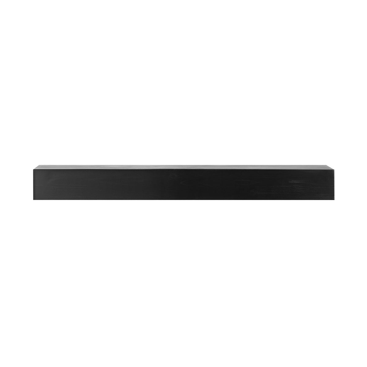 VEVOR Fireplace Mantel, 48" x 8" x 5", 50 lbs Weight Capacity, Natural Wood Mantel for Over Fireplace, Wall Mounted Floating Farmhouse Shelf, Handcrafted Fireplace Mantel for Wall Decor, Espresso - FBJXBLJ48YCSEJ2LEV0 - view 10