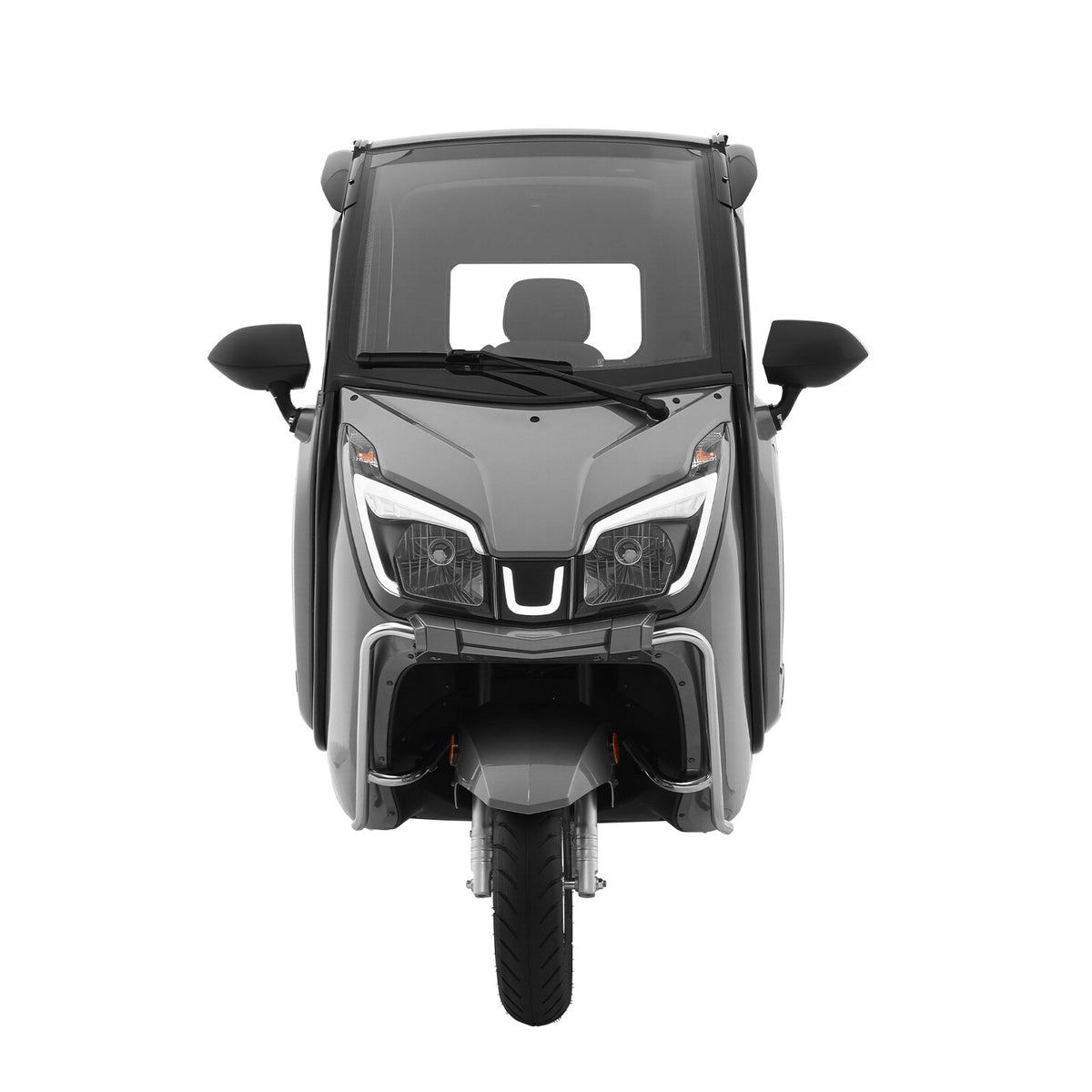 VEVOR 3-Wheel Enclosed Mobility Scooter for Seniors Adults, 650lbs Capacity, 3-Seater 1500W Electric Recreational Mobility Scooter 37 Miles Long Range, Remote Unlock, All-Terrain for Shopping Touring - FBSDBCSLSPZ2D3W32001V1 - view 10