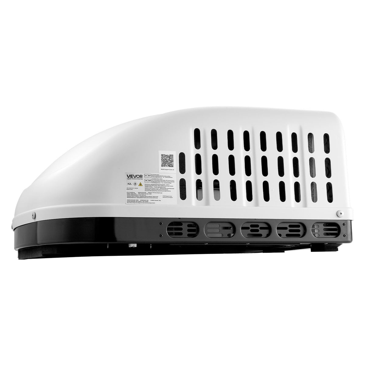 VEVOR RV Air Conditioner, 15000 BTU RV AC Unit, 120V Non-Ducted Rooftop Air Conditioner with Cooling and Heating, Four-Way Airflow, PTC Heating Module, Easy Install Quiet AC with Control Panel, White - FCKDTZFBXFGDO79CH001V6 - view 10