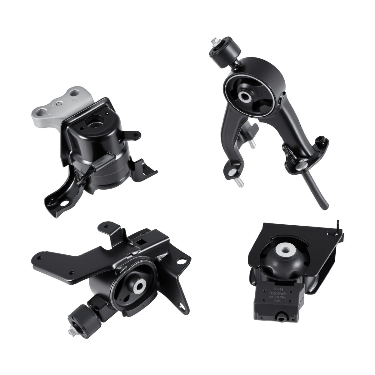 VEVOR Engine and Transmission Motor Mount Kit Replacement, Set of 4, Compatible with 2009–2013 Toyota Corolla 1.8L L4, Replace OE# A62015, A62039, A62027, A62023, Secure Support - FDJMDZJ4JTPN9Q228001V0 - view 10