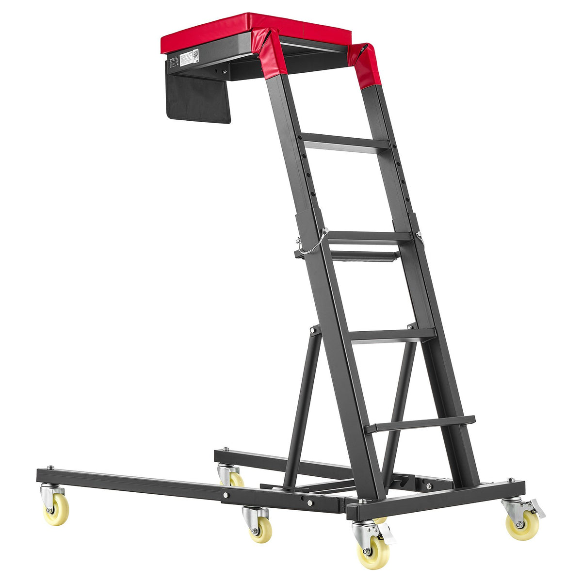 VEVOR Top Automotive Creeper 48"- 64" Adjustable High Top Engine Creeper, Easy Folding, 400LBS Heavy-Duty Steel Support, Stable H-Shaped Base, 6-Wheel Smooth Rolling for Auto Repair and Maintenance - FDJXCTYHXHXKLK4EL001V0 - view 10