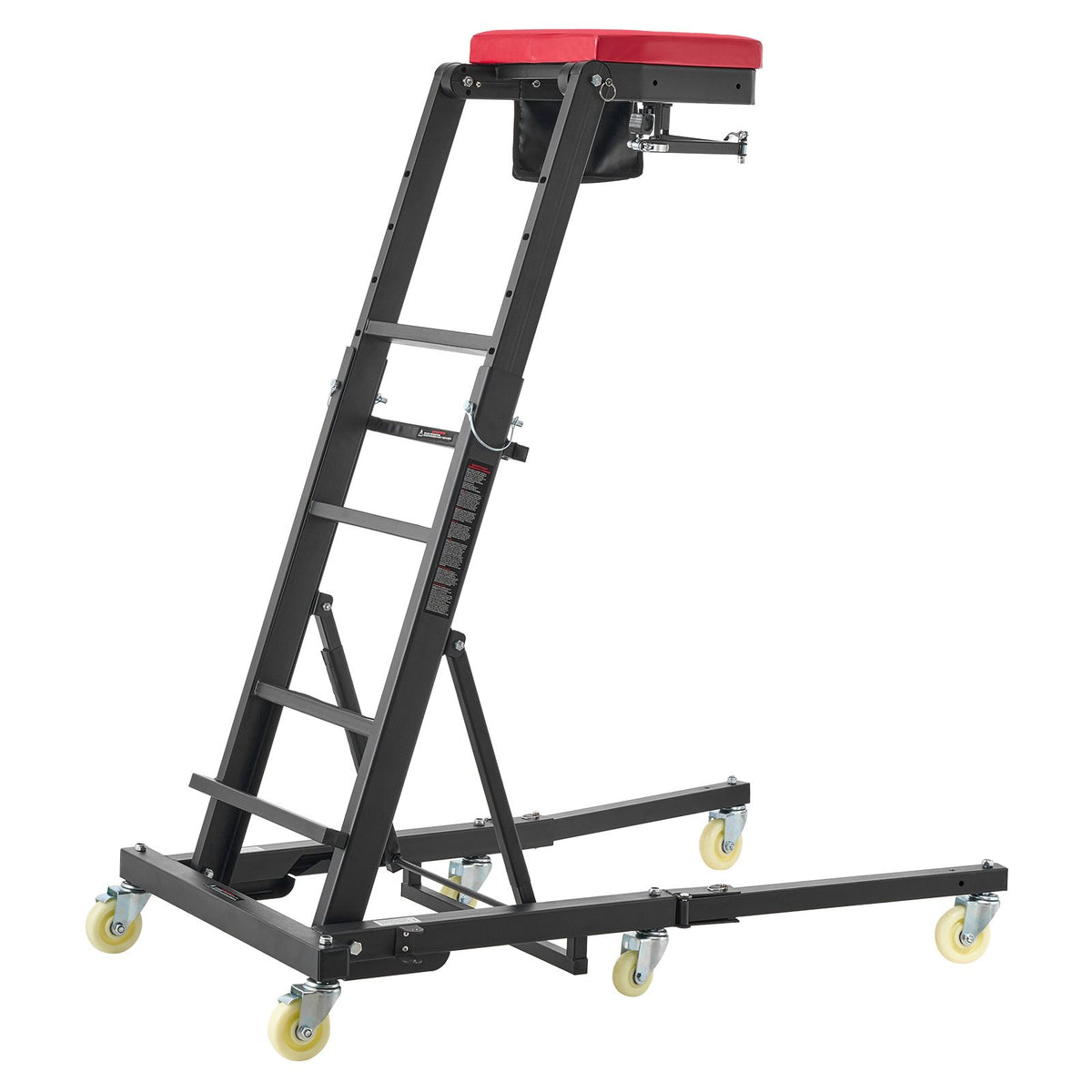 VEVOR Top Automotive Creeper 48"-76" Adjustable with Folding Mechanical Arm, Foldable High Top Engine Creeper, 400LBS Heavy-Duty Support, Stable H-Shaped Base, 6-Wheel Smooth Rolling for Auto Repair - FDJXCTYHXHXKXSVXH001V0 - view 10