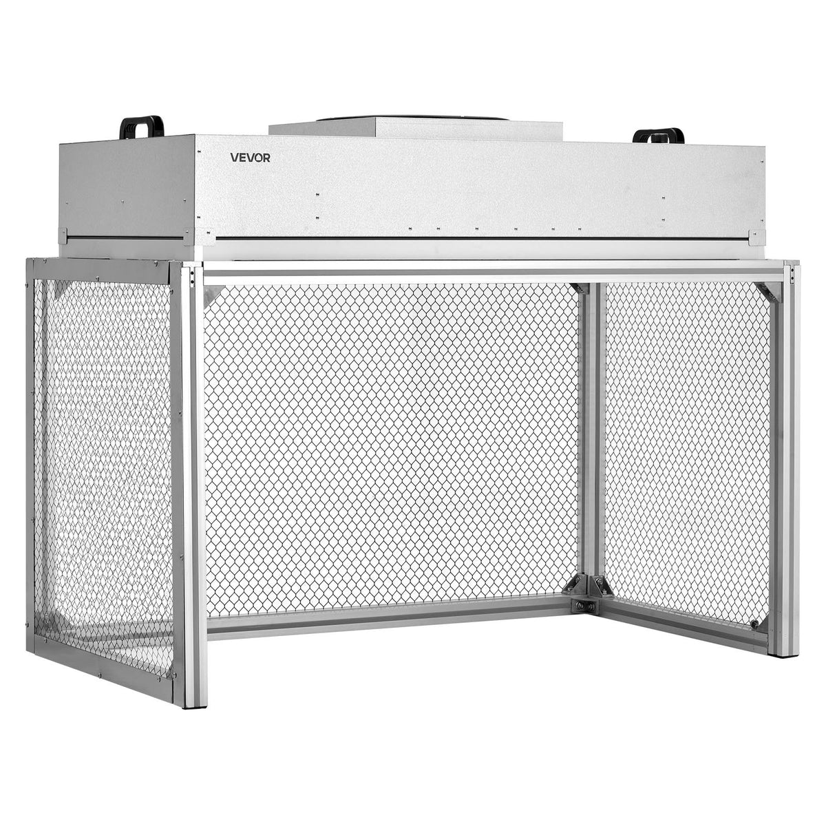 VEVOR Laminar Flow Hood, 24.02 x 46.06 x 27.36 inch Working Area FUU Fan Filter Unit, Meets Class 100/ISO 5 Clean Room Standards, with HEPA-14 Filter and G1 Pre-Filter, for Laboratory, Mushroom Room - FFUFJGLDY40YUSSPB001V1 - view 10
