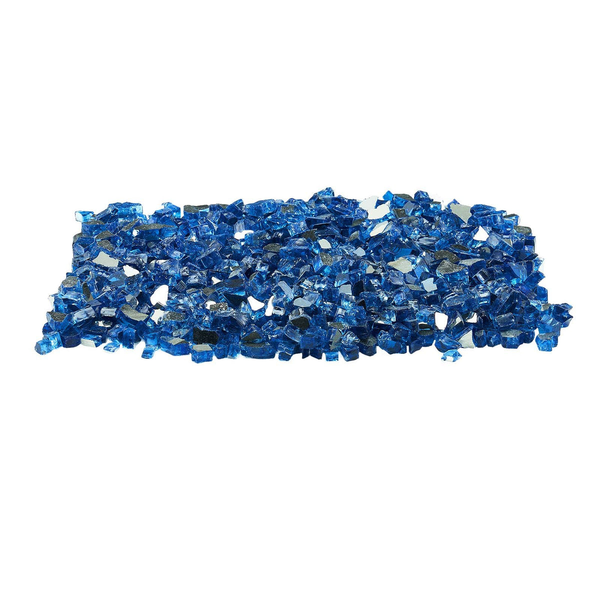VEVOR Fire Glass, 10LBS / 4.5KG High-Temperature Resistant Fireplace Rocks, 1/2-Inch / 12.7 mm Reflective & Smokeless Firepit Glass Rock, High Luster Stone Landscaping for Fire Pit Table, Pacific Blue - FHBLFGSGHBL15R2Q0001V0 - view 10