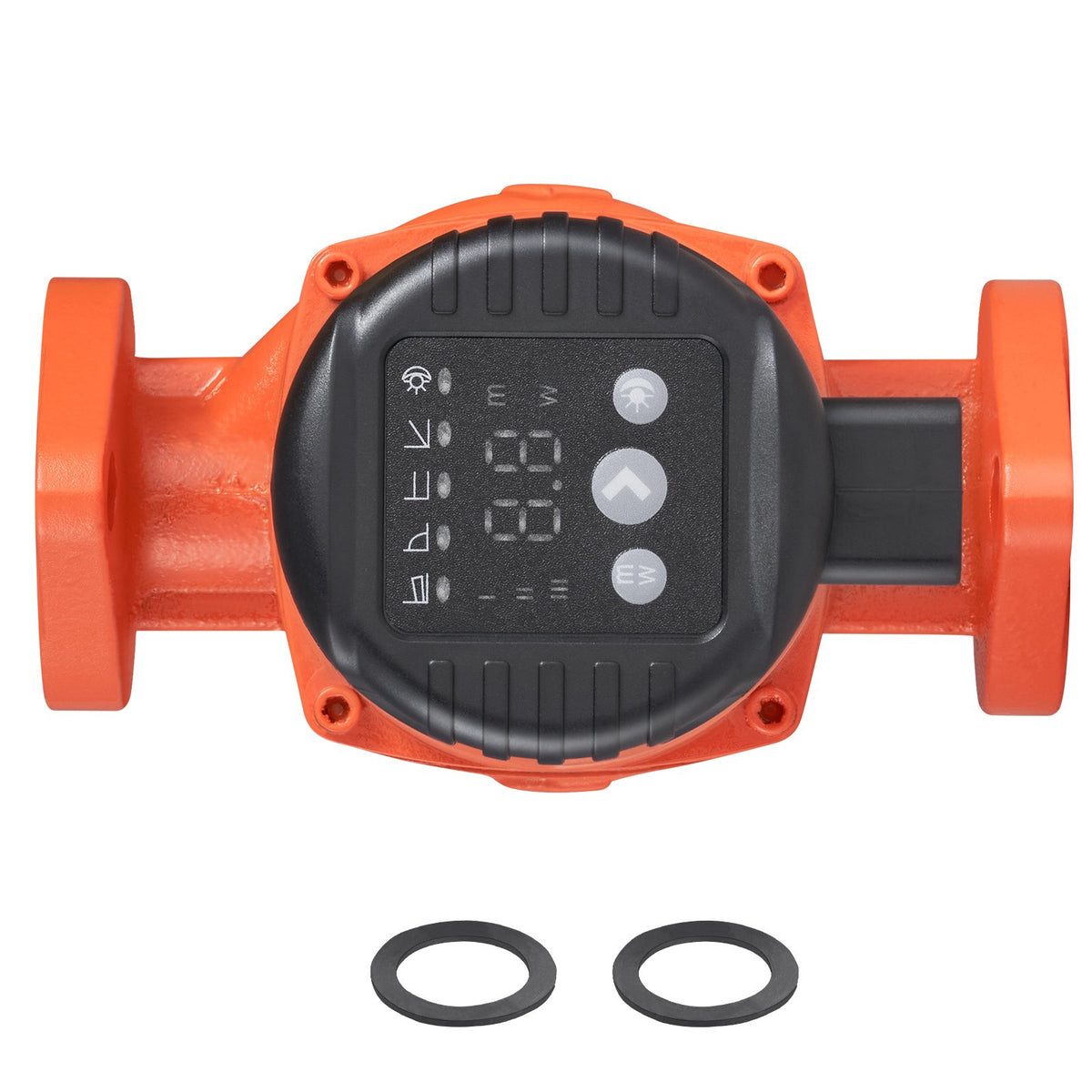 VEVOR E007-2F2 Hot Water Recirculating Pump, 110V, 42W 16 GPM High Efficiency Circulator Pump, EMC Automatic Hot Water Circulation Pump 1" NPT Flange Circulator Pump for Home Water Heater System - FLKJNPBB10FTYV7L6V1 - view 10