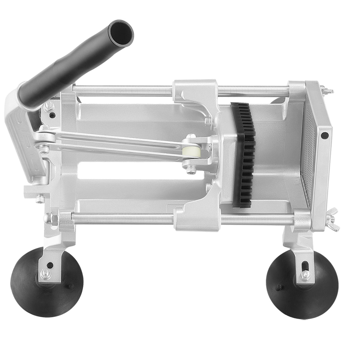 VEVOR Commercial Vegetable Slicer, 1/4 inch Fruit Slicer, Stainless Steel and Aluminum Alloy Vegetable Cutter Slicer Machine, Manual Slicer with Non-slip Feet, for Radishes, Onions, Potatoes, Lemons - FQQPJWS14INCM6M4PV0 - view 10