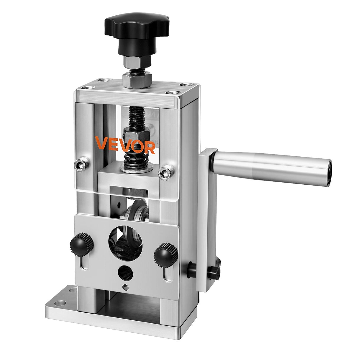 VEVOR Manual Wire Stripping Machine, 0.06-1 in, Copper Stripper with Hand Crank or Drill Powered, 64Mn Quenched Blades, 45# Steel Rollers, Aluminum Alloy Frame Wire Peeler, for Scrap Copper Recycling - FXBXJSDDDMNW2JHZTV0 - view 10