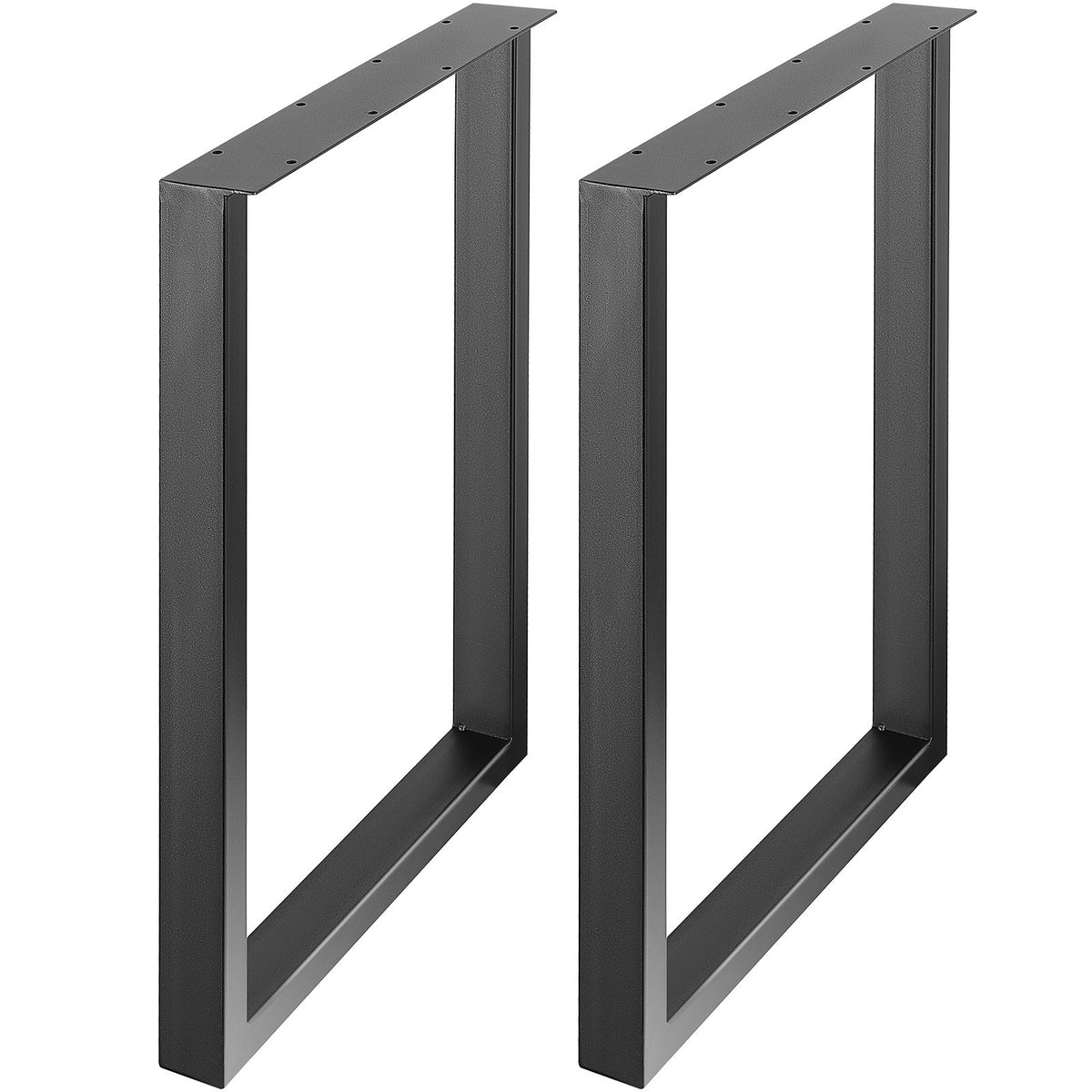 VEVOR Square Steel Table Legs, 28x17.7 in, Set of 2 - view 3