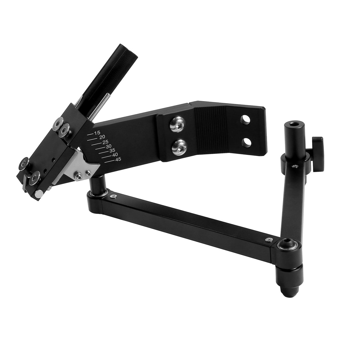 VEVOR Lawn Mower Blade Sharpener, 15° - 45° Adjustable Lawnmower Blade Sharpening Tool with 4 Adapter Pins, Ball Bearing Design & 25mm Enlarged Handle, Compatible with Most Angle Grinders - GCDPJJ1545MY5H0TG001V0 - view 10