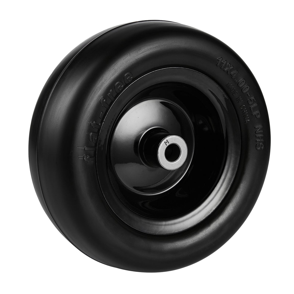 VEVOR Tubeless Mower Wheels, 11x4-5" Size, Pair of Flat-Free PU Tires on Rims, 3.4" Hub, 3/4" Bushing, Includes 20 Adapters, Suitable for Riding Mowers and Lawn Tractors - GCJLZ11X45SXTCAWDV0 - view 10