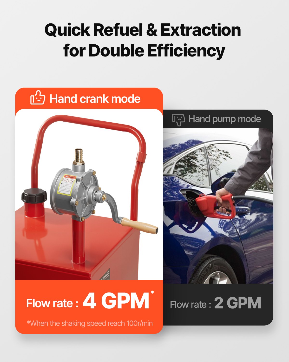 VEVOR Metal Fuel Caddies - Select Your Configuration - JSJYCSYBCYQYEELOS001V0 - view 3
