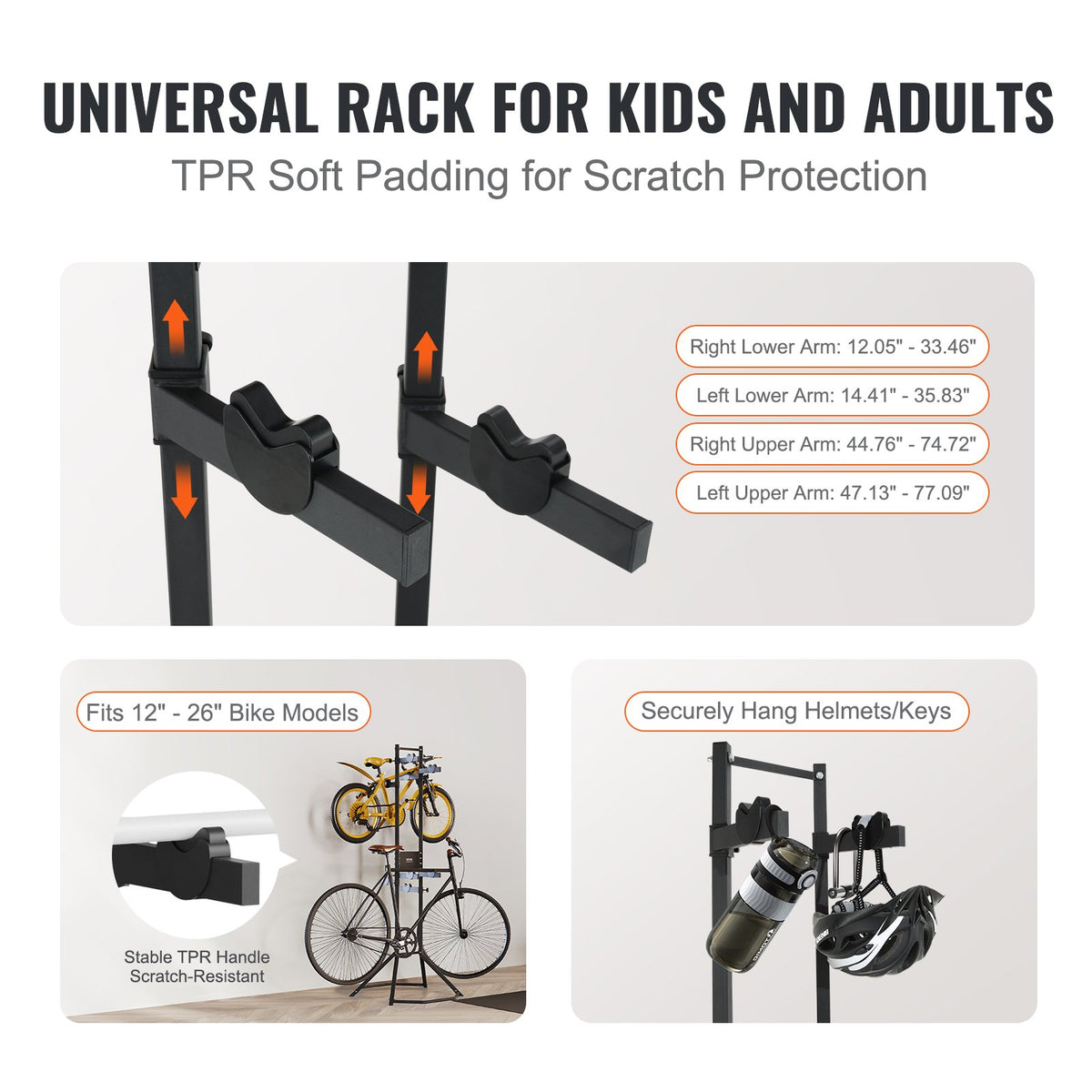 VEVOR Bike Rack - Select Your Configuration - LGSZXCCFJHSGV7VLPV0 - view 3