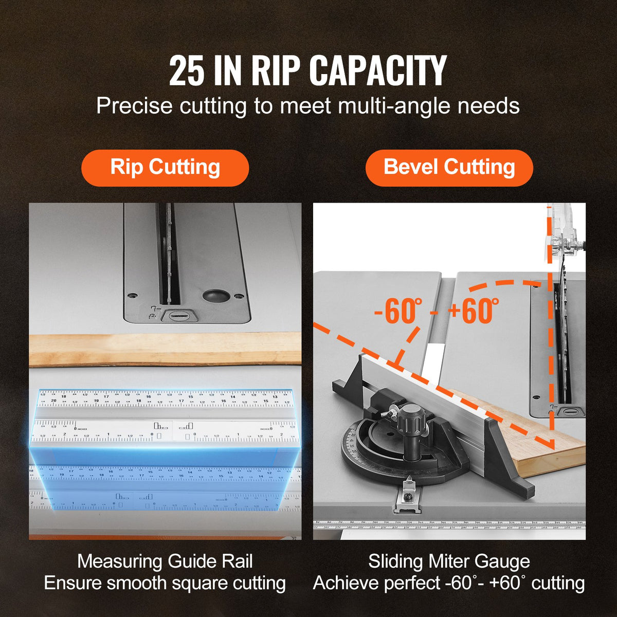 VEVOR Woodworking Table Saws - Select Your Configuration - ZLXMGTJYZJMC2VQLNV1 - view 3