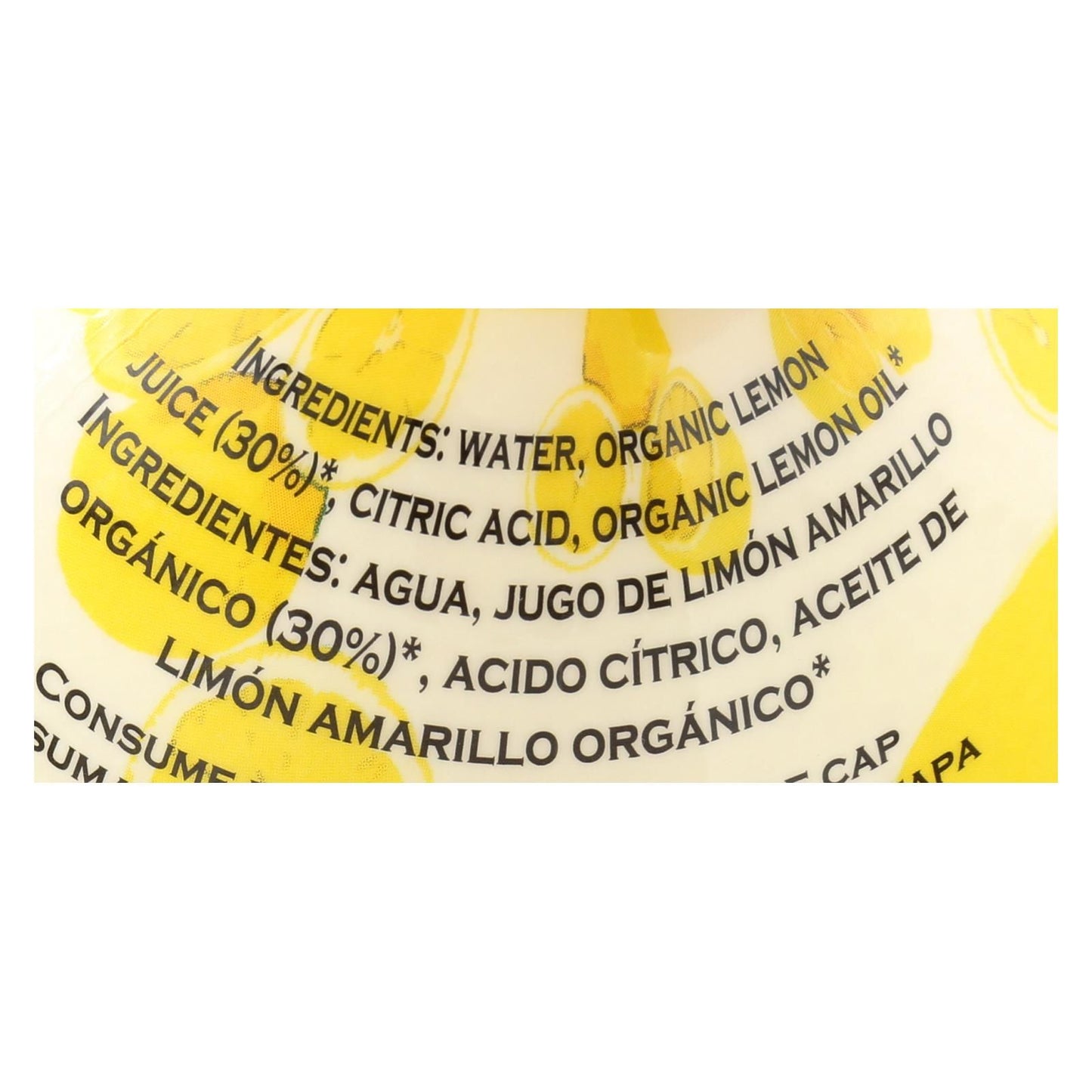 Volcano Lemon Burst Juice - Case Of 12 - 6.7 Oz image 2