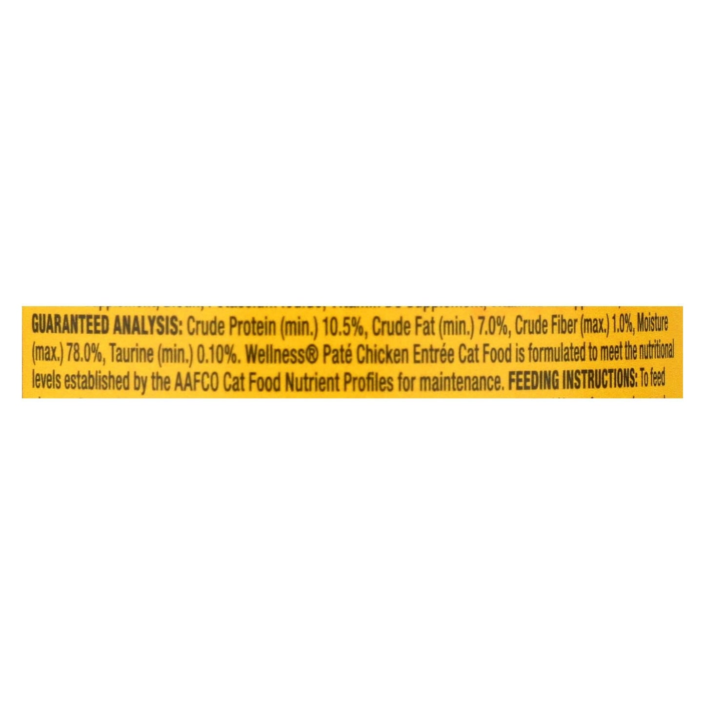 Wellness Pet Products Cat Food - Chicken Recipe - Case Of 24 - 3 Oz. image 3