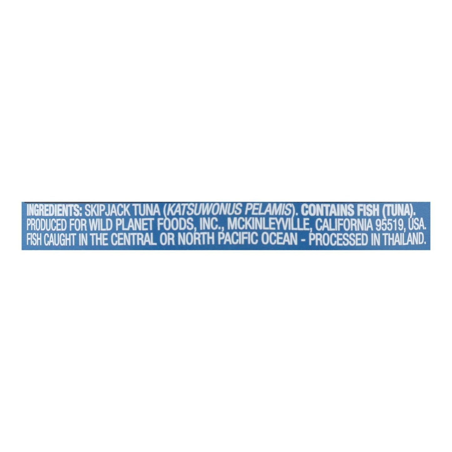 Wild Planet Wild Skipjack Light Tuna - No Salt Added - Case Of 12 - 5 Oz. image 4
