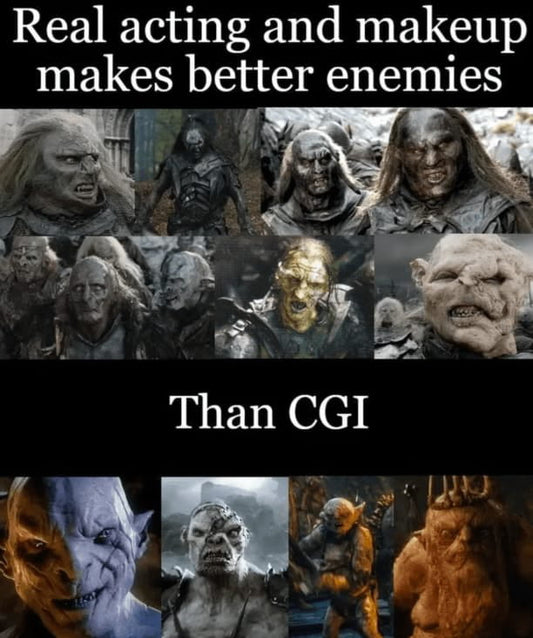 Memorable Orcs in LotR vs. Forgettable Orcs in The Hobbit – Character Depth vs. CGI Spectacle