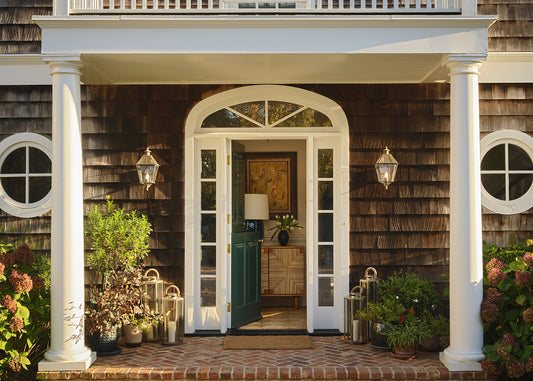 Inside This Southampton Home – British-Inspired Kitchen & Serene Sunroom with Modern Vintage Charm
