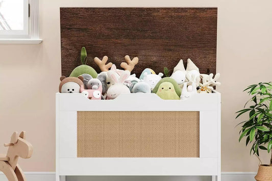 "Hide Pet Toys & Baby Gear in Stylish Decor Pieces – Tidy Home Storage Solutions"