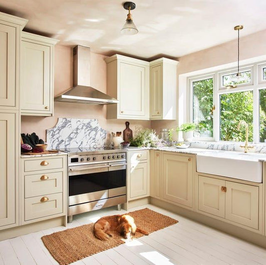 **Modern Kitchen Makeover: Transforming 1950s Kitchen into Stylish Space**