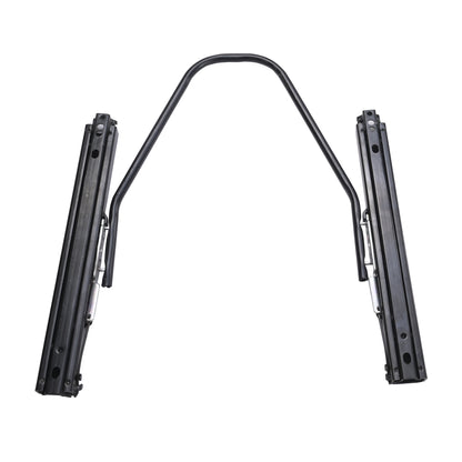 RACING SEAT HIGH QUALITY PVC WITH SUADE MATERIAL DOUBLE SLIDER 2PCS image 7