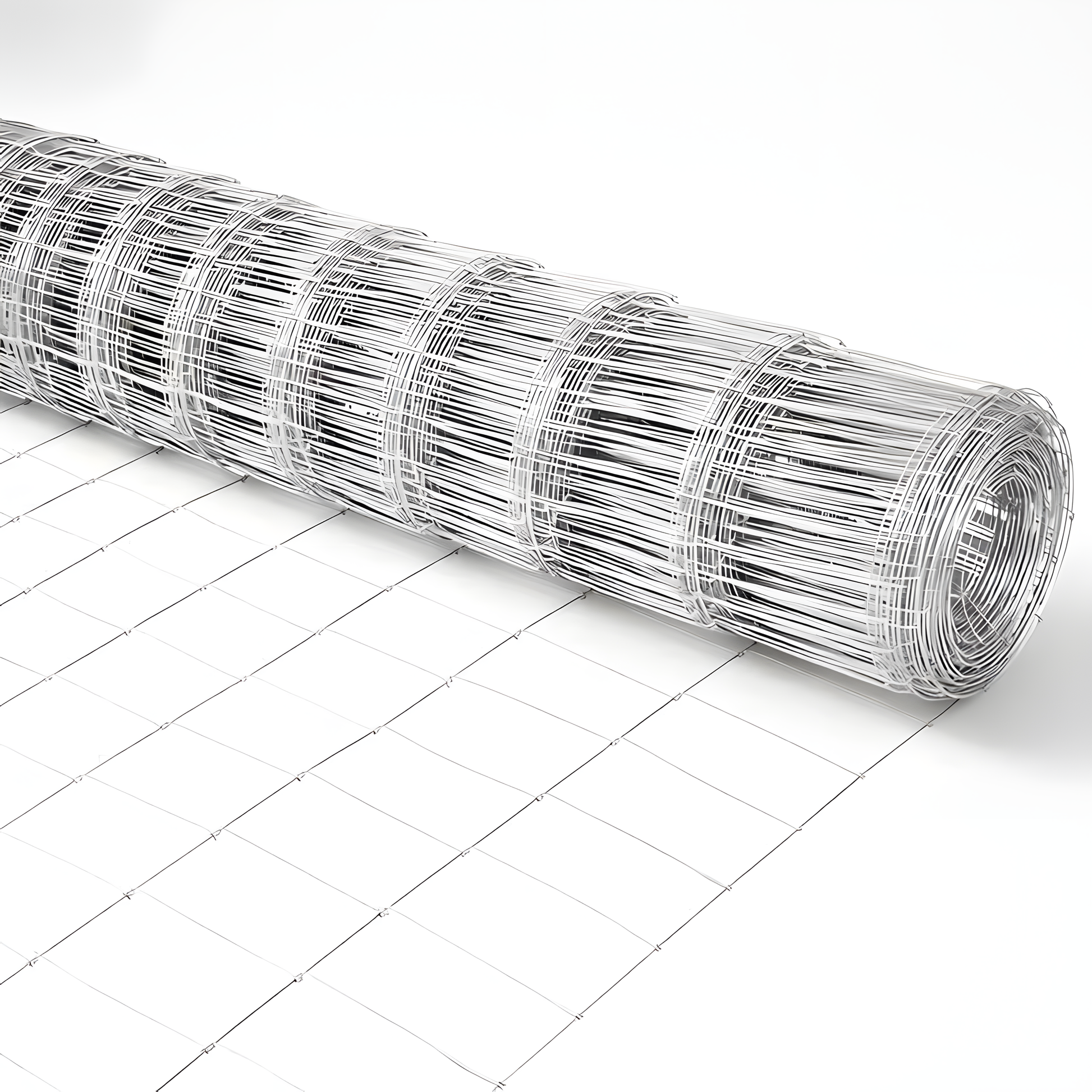 Cattle Fence 4 feet x 328 feet - Heavy-duty galvanized wire fence and wire mesh fence, suitable for pigs, goats, sheep, and deer; ideal goat fence, deer fence, livestock pen protection, and livestock image 1