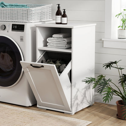 Laundry Cabinet,with 1 Removable Liner Bags image 3