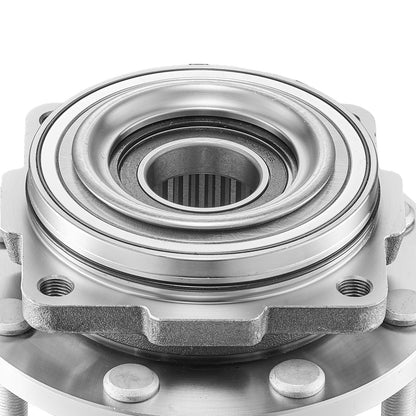 2PCS Front Wheel Bearing & Hub Assembly Fit for 2016 Ford F-250 Super Duty Base King Ranch Lariat Platinum XL Crew Cab Pickup 4-Door OEM 515130, Wheel Bearing Hub Assembly Set with ABS Sensor image 7