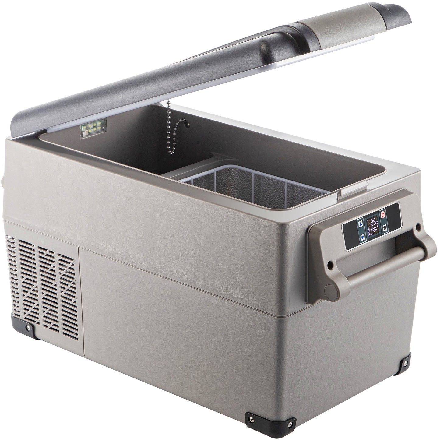 Portable Refrigerator 37 Quart(35 Liter),12 Volt Refrigerator App Control(-4℉~68℉), Car Refrigerator Dual Zone with 12/24v DC & 110-240v AC for Camping, Travel, Fishing, Outdoor or Home Use image 2