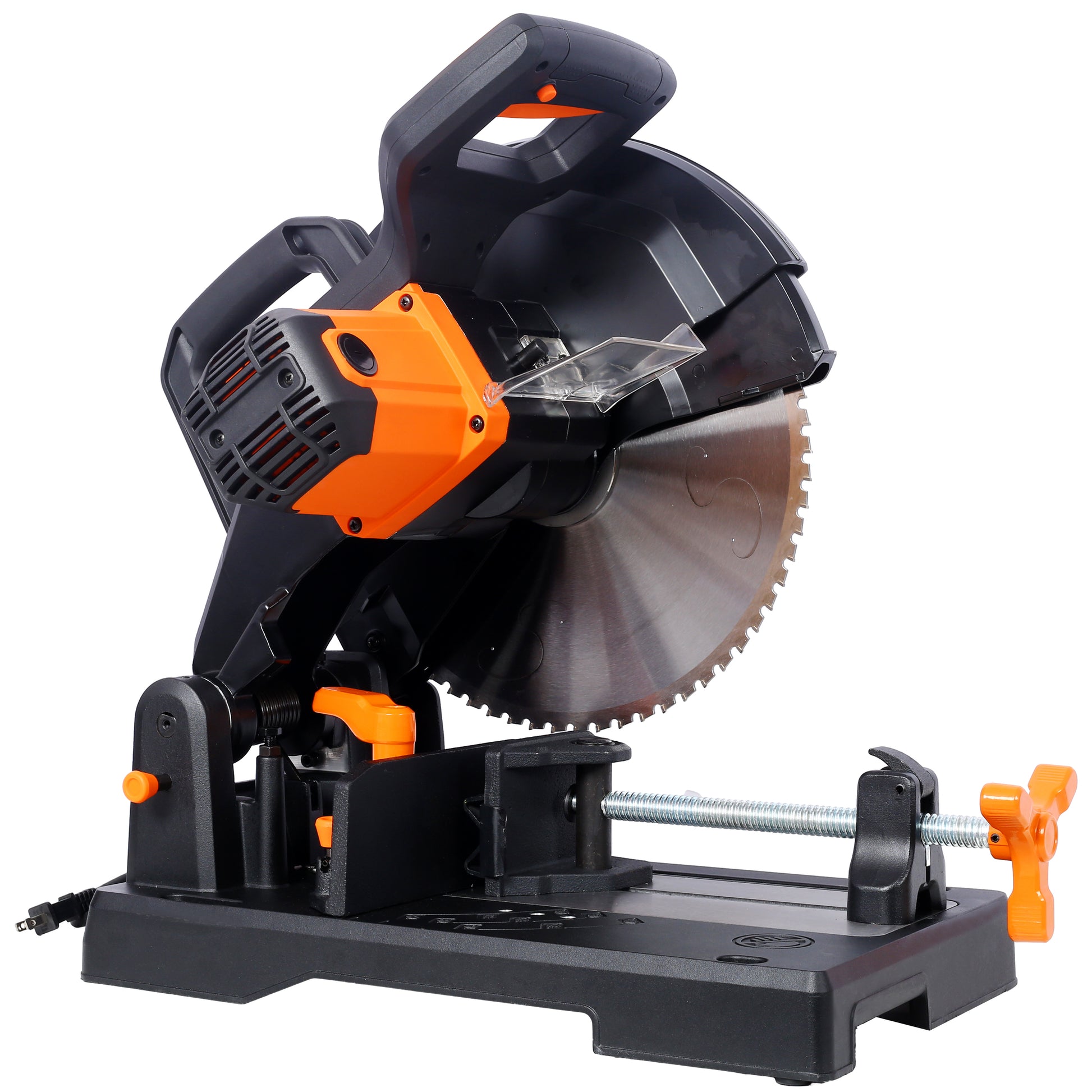 15-Amp Heavy Duty 14 Inch Metal Cutting Chop Saw W/ 14 Inch Carbide-Tipped Blade Premium Multi-Material Cut-Off Chop Saw with Carbide-Tipped Metal-Cutting Saw Blade,ETL certificate. image 11